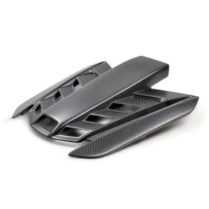 Chevrolet Corvette Roof Scoop - Anderson Composites - Dry Carbon - Carbon - `20-`24 Chevrolet Corvette Roof Scoop - Anderson Composites - Dry Carbon - Carbon - `20-`24